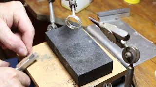 Making a Serrated / Castellated Bezel Ring - Part 2
