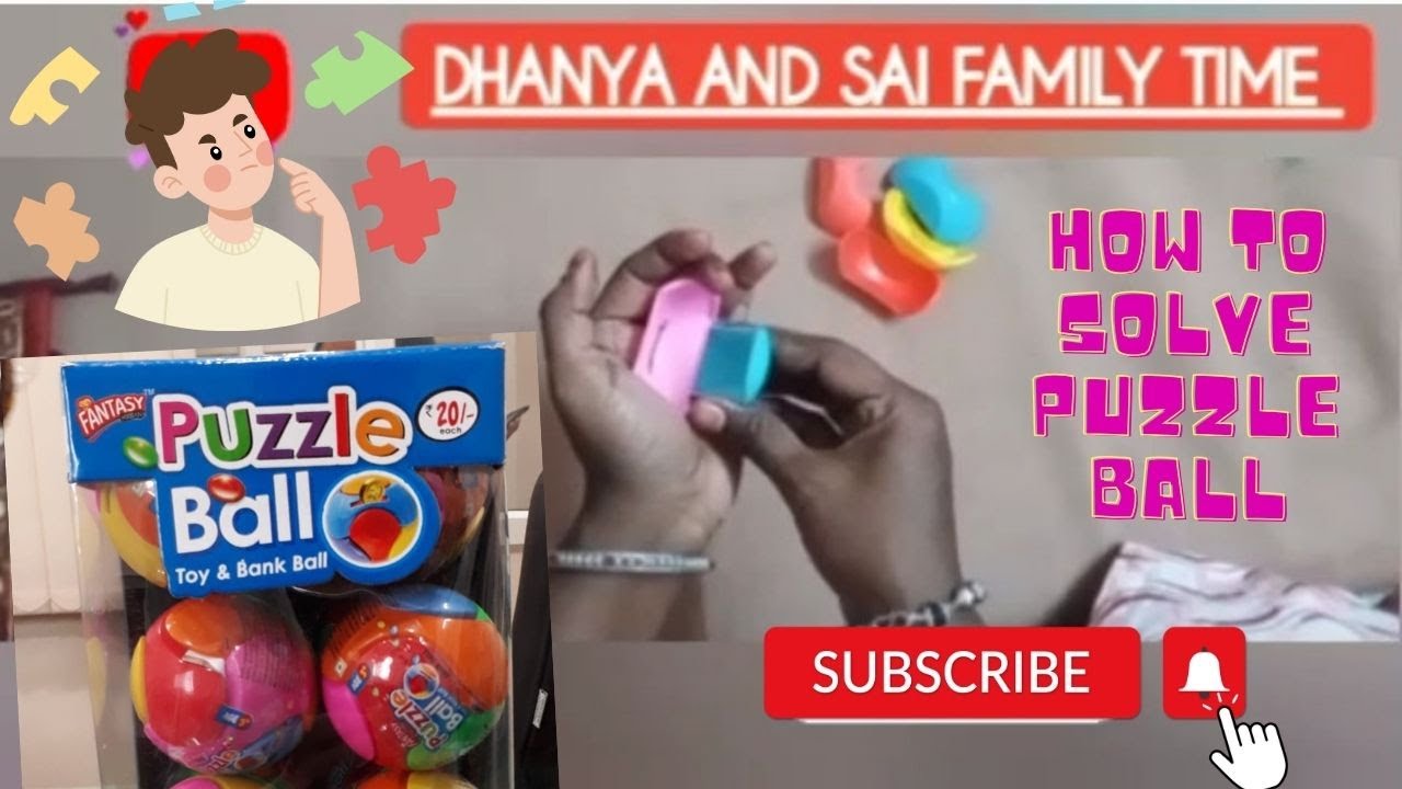 Fantasy puzzle ball toy candy solving 