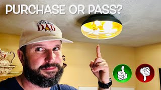 Unboxing, Install & In-Depth Review Of The Zeyu Farmhouse Flush Mount Ceiling Light
