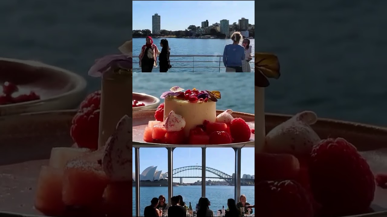 Waterfront dining like never before. Sydney’s one and only glass boat cruising restaurant. #shorts
