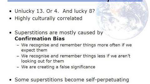Understanding Science - Lecture 13: Significance
