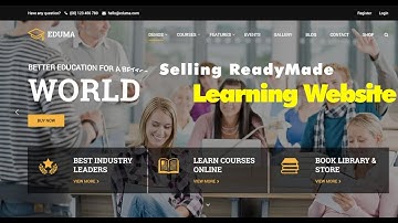 Create Online Learning Website (LMS) Educational Website like Udemy with WordPress & Hostinger.