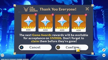 MIHOYO WILL GIVE FREE PRIMOGEMS IF GENSHIN IMPACT WINS PLAYERS