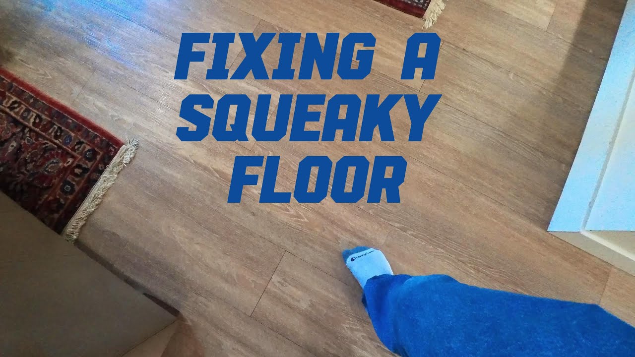 Fixing a squeaky floor - YouTube
