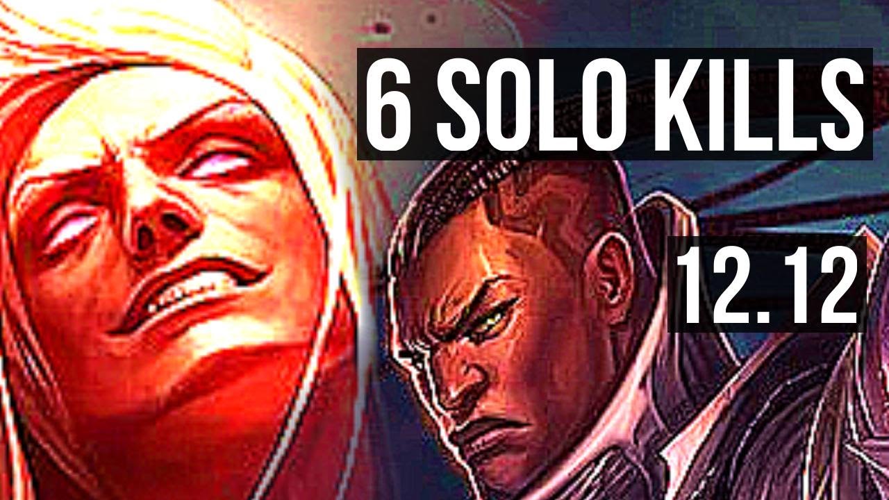 VLAD vs LUCIAN (MID) | 6 solo kills, 800+ games, 1.0M mastery, Godlike | NA Diamond | 12.12