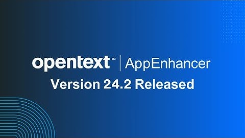 Introducing AppEnhancer 24.2