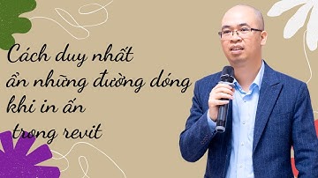 Học revit - Cách duy nhất ẩn những đường dóng khi in ấn trong revit l Gizento #tuhocrevit #revit