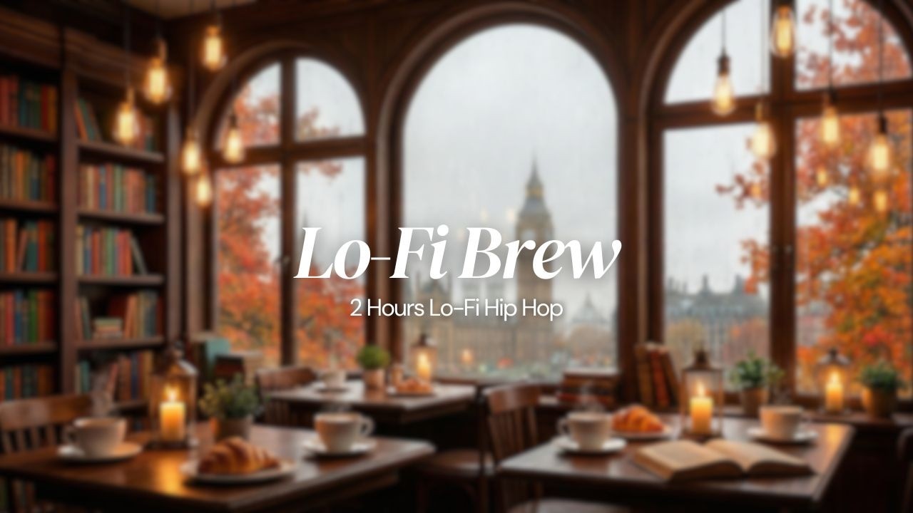 Lo-Fi Brew ☕| 2 Hours Lo-Fi Hip Hop - Chill Coffee Shop Beats 📚