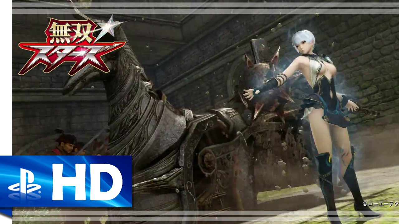 Musou Stars (2017) "Laegrinna" Character Introduction Gameplay Trailer - PS4, PS Vita