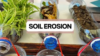 Soil Erosion and Conservation Project | Step by Step