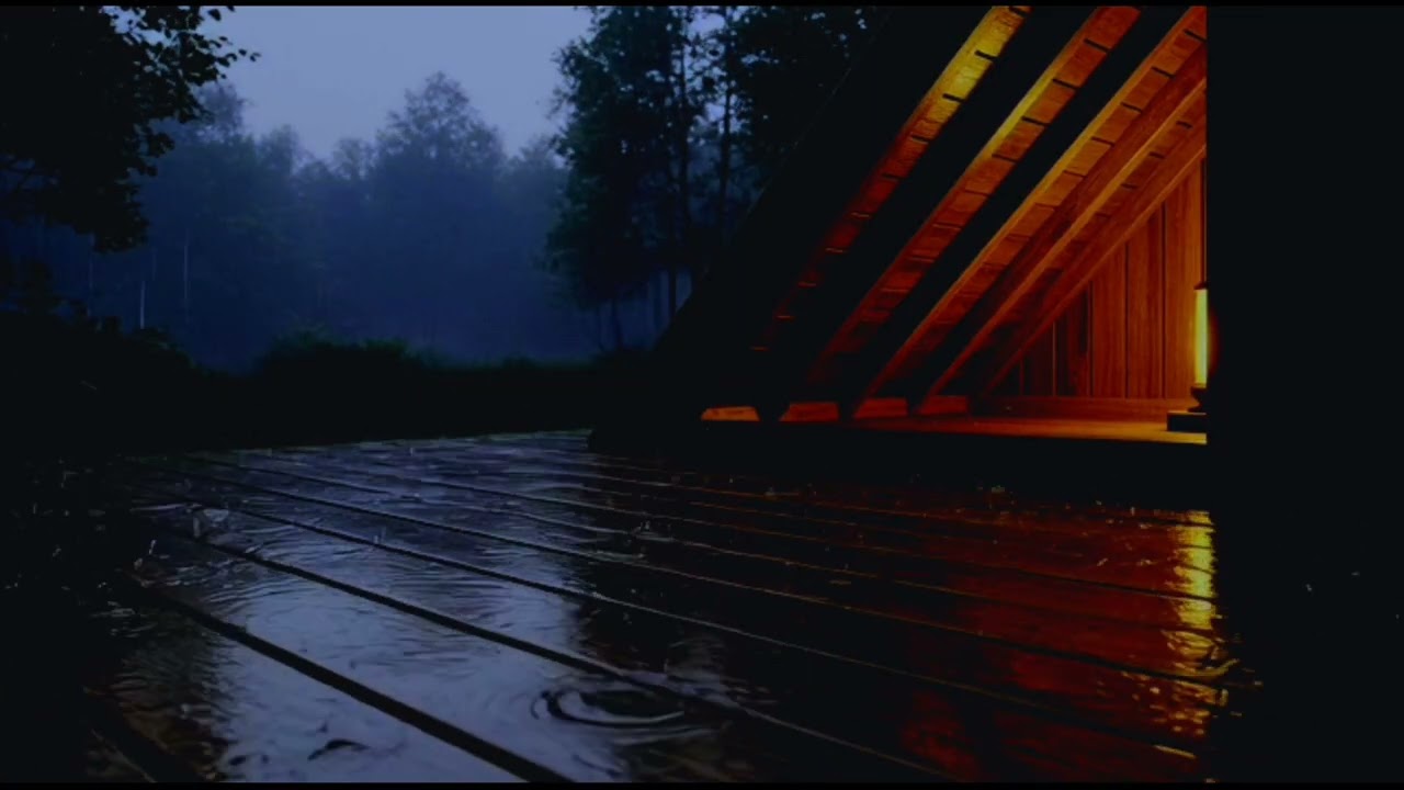 Rain Sounds for Focus & Study | Calm Background ASMR