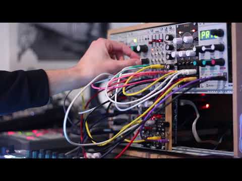 Modular Patch #4 - Mutable Instruments Rings and Clouds