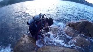 07312016 Water exit with flippers-2 :Yu-Chen