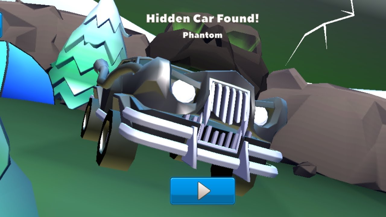 Hidden car found from |crash of cars | name "Phantom" Map Dungeon