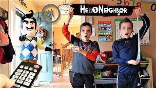 [Hello Neighbor] Extreme SLIME Pause Challenge on Hello Neighbor (In Real Life 2019)