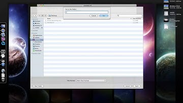 TT1: File Path Save Dialog in OS X