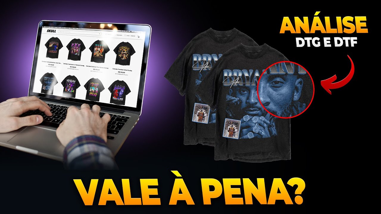 COMPREI CAMISETAS OVERSIZED NA HOTPRINTI (DTG E DTF)