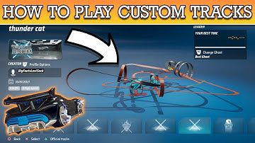How to Play Custom User Created Tracks | Hot Wheels Unleashed Track Builder