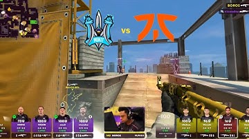 Fnatic vs Monte - BEST MOMENTS - BLAST Paris Major 2023 CSGO