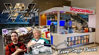 WEM Food Review: PopcornWala - Tasting all Flavors!  - Best Edmonton Mall