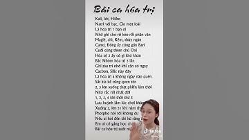 HÓA 8: Phương pháp học hoá trị và nguyên tử khối hoá học siêu dễ nhớ