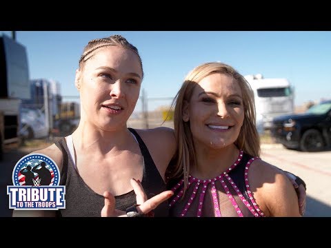 Ronda Rousey & Natalya brave hypothermia to honor the troops: WWE Exclusive, Dec. 20, 2018
