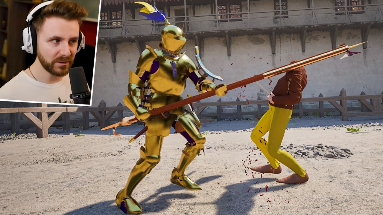 Am Ajuns REGE in Half Sword! (ARMURA de AUR)