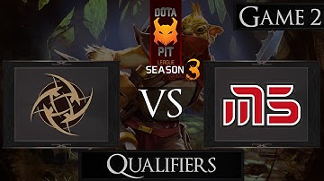 Dota 2 Ninjas in Pyjamas vs M5 | Dota PIT Season 3