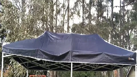 Hoteel Canopy 10x20 Pop Up Canopy Tent, How Easy It Is To Set Up and Take Down