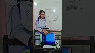 Hania Imran Making Computer Craft | Easy Computer Project for Students | DIY Computer Model