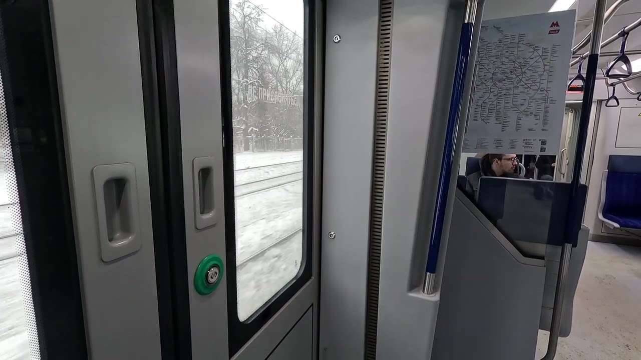 20.01.2026. Поездка на электропоезде ЭГ2Тв-010 (01008). Перегон Курьяново-Царицыно