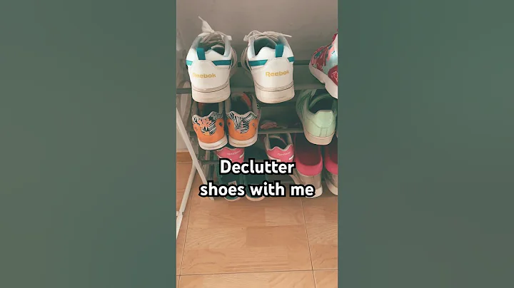 declutter shoes with me 👟