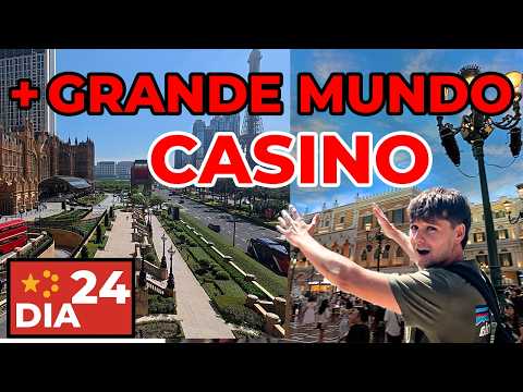 CASINO Más GRANDE del MUNDO, The Venetian MACAO DIA 24 - 90 DÍAS SOBREVIVIENDO en CHINA🇨🇳 #macau