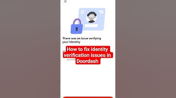 how to fx identity verification issues in Doordash app #doordash #doordashdriver #Reactivatedoordash