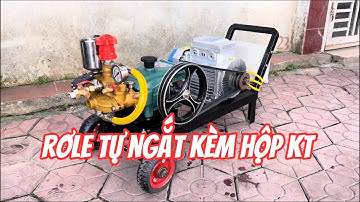 LÊN BỘ MÁY RỬA XE DÂY ĐAI VIP KÈM RƠLE TỰ NGẮT HỘP KT CỰC KỲ AN TOÀN
