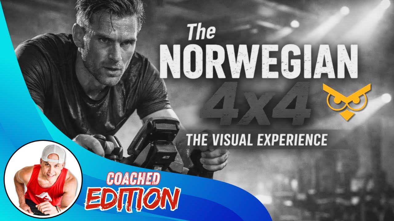 Norwegian 4x4 | COACHED VO2 Max Cycling Workout with @JoeAlvarado