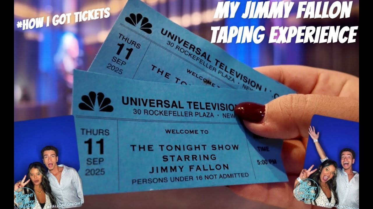 We went to the Tonight Show Starring Jimmy fallon!! (Honest Taping Experience)