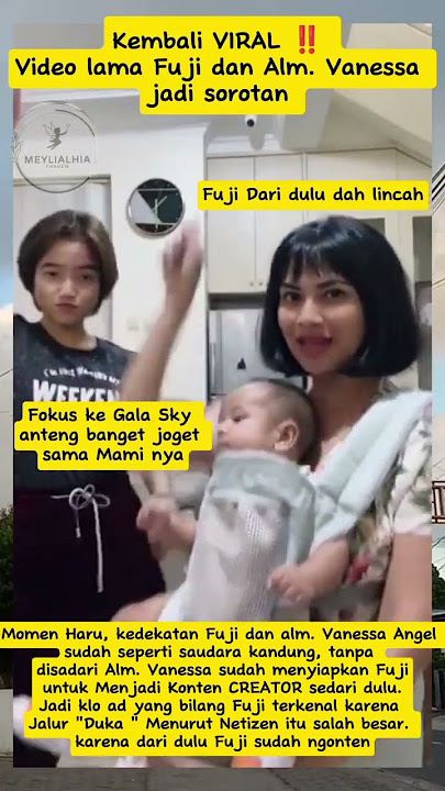 Tak Terlihat Seperti Ipar,Fuji& Vanessa Angel Serasa Kakak Adik Sejati #fuji #galasky #vanessaanggel