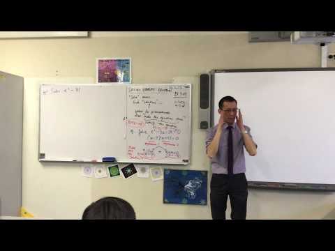 Solving Quadratic Equations (2 of 2: Using factorisation)