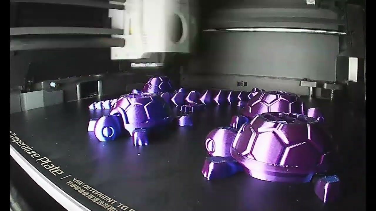Tri-Color Filament Different Directions (no audio)