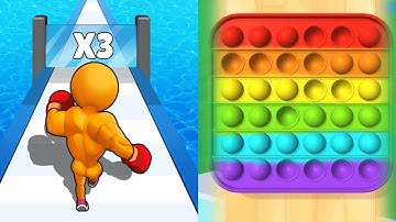 Level Up Runner VS Pop Us! - Gameplay Walkthrough - All Levels IOS, Android (Ep- 9)