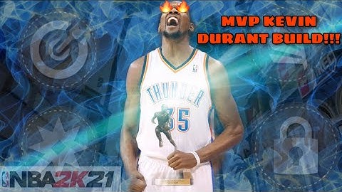 BEST SCORING SMALL FORWARD BUILD IN NBA 2K21!!! OFFICIAL MVP KD BUILD!!!
