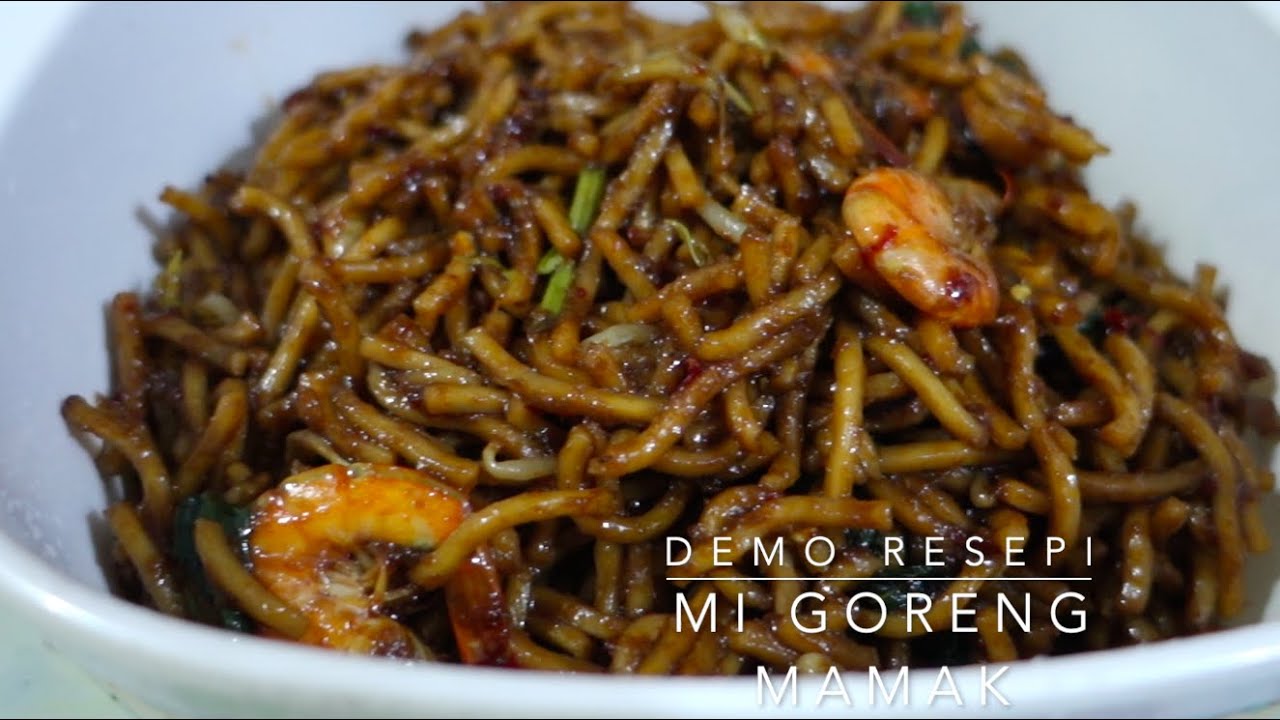 Resepi Mi Goreng Mamak Mudah dan Sedap - YouTube