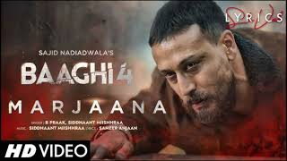 “Marjaana – The Most Heartbreaking Love Song of 2025 | Tiger Shroff x Harnaaz | Baaghi 4 | B Praak”