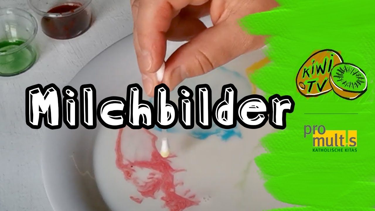 Milchbilder - KIWI Experimente & Wissen