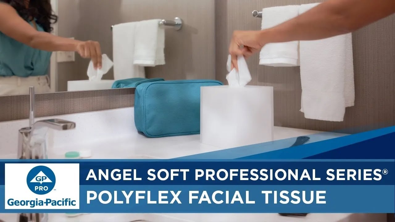 Angel Soft Professional Series® PolyFlex® Facial Tissue (:30 sec)