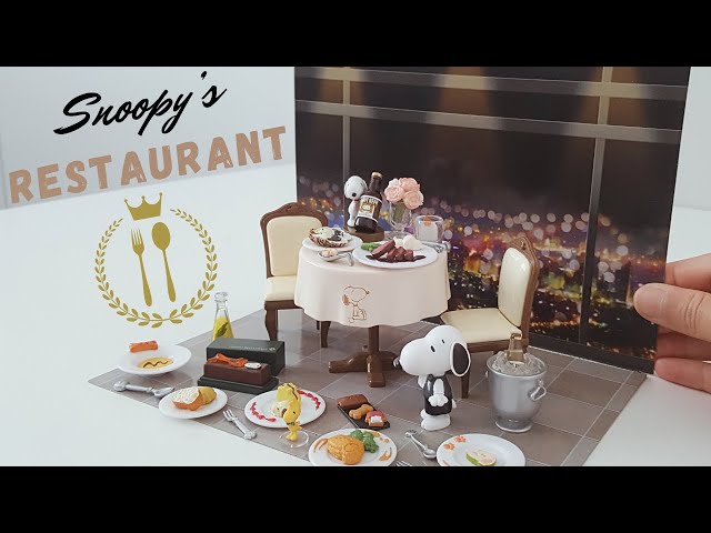Re-Ment Set Miniatura Snoopy Hotel Life – 8 Pezzi – Collezione Peanuts – Nuovo Giapponese - Foto 4