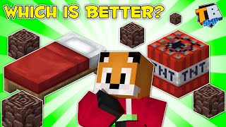 Minecraft » BEDS vs TNT « Truly Bedrock SMP [38]