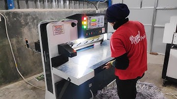 Semi Automatic Notebook Making Machine Price In India #CALL09855782452