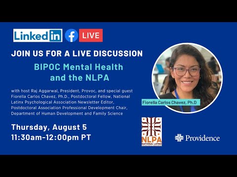 BIPOC Mental Health and the National Latinx Psychological Association (NLPA)